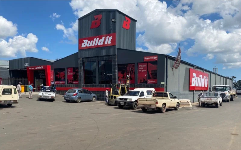 Exterior view of the store